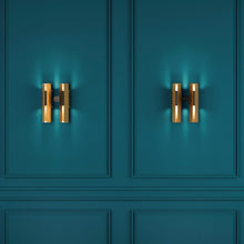 Load image into Gallery viewer, Excalibur LED Wall Light in Detail.
