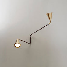 Load image into Gallery viewer, Gordon 2-Light Orientable Wall Light in Detail.