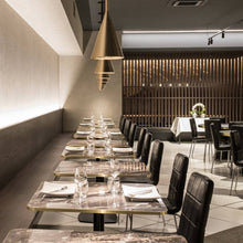 Load image into Gallery viewer, Gordon Pendant Light in restaurant.
