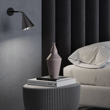 Load image into Gallery viewer, Gordon Recessed Wall Light in bedroom.