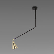 Load image into Gallery viewer, Gordon Telescopic Flush Mount Ceiling Light in Detail.