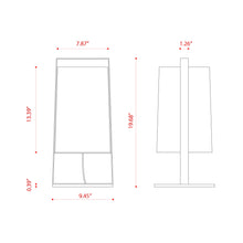 Load image into Gallery viewer, Macao Table Lamp - line drawing.