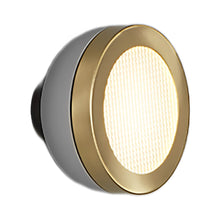 Load image into Gallery viewer, Molly LED Ceiling / Wall Light in Sand Grey/Brushed Brass (14.96-Inch).