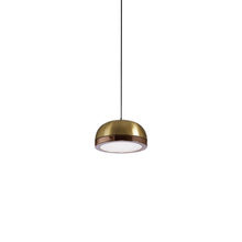 Load image into Gallery viewer, Molly LED Pendant Light in Brushed Brass/Copper (7.87-Inch).