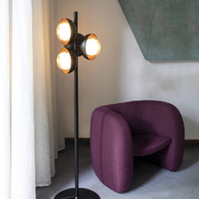 Load image into Gallery viewer, Muse Floor Lamp in living room.
