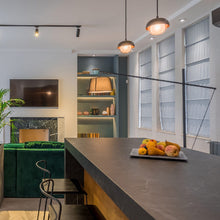 Load image into Gallery viewer, Muse Pendant Light in kitchen.