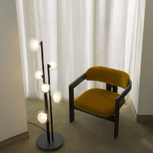 Load image into Gallery viewer, Nabila Floor Lamp in living room.