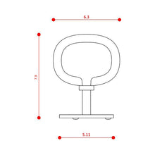 Load image into Gallery viewer, Nabila Table Lamp - line drawing.