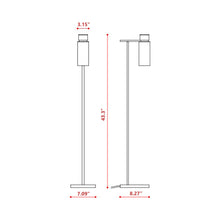 Load image into Gallery viewer, Osman Floor Lamp - line drawing.