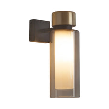 Load image into Gallery viewer, Osman Wall Light in Black Chrome/Smoked Glass (1-Light).