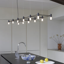 Load image into Gallery viewer, Quadrante Chandelier in kitchen.