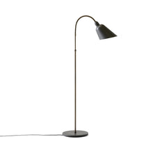 Load image into Gallery viewer, Bellevue AJ7 Floor Lamp in Stone Grey/Bronzed Brass.
