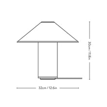 Load image into Gallery viewer, Colette Table Lamp - line drawing.
