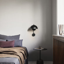 Load image into Gallery viewer, Flowerpot VP8 Wall Light in bedroom.