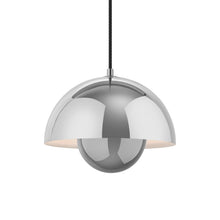 Load image into Gallery viewer, Flowerpot VP Pendant Light in Chrome-Plated (9.1-Inch).