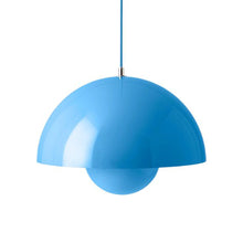 Load image into Gallery viewer, Flowerpot VP Pendant Light in Swim Blue (14.6-Inch).