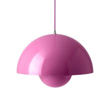 Load image into Gallery viewer, Flowerpot VP Pendant Light in Tangy Pink (14.6-Inch).