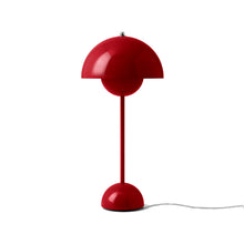 Load image into Gallery viewer, Flowerpot VP3 Table Lamp in Vermilion Red.