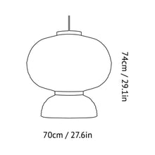 Load image into Gallery viewer, Formakami JH5 Pendant Light - line drawing.