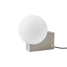Load image into Gallery viewer, Journey SHY1 LED Table Lamp in Silk Grey.