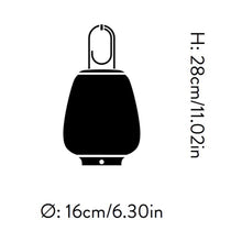 Load image into Gallery viewer, Lucca SC51 LED Table Lamp - line drawing.