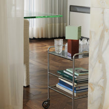 Load image into Gallery viewer, Pivot ATD7 Portable Table Lamp in living room.
