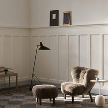 Load image into Gallery viewer, Tripod HM8 Floor Lamp in living room.