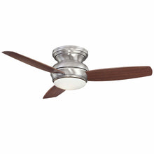 Load image into Gallery viewer, Traditional Concept LED Outdoor Ceiling Fan in Pewter/Dark Maple(44-Inch)
