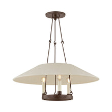 Load image into Gallery viewer, Archive Chandelier in Bronze.