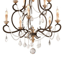 Load image into Gallery viewer, Bordeaux Chandelier in Detail.