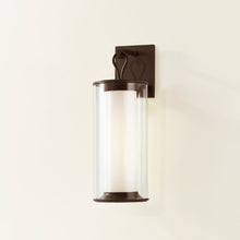 Load image into Gallery viewer, Cannes Outdoor Wall Light in Detail.