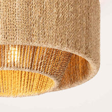 Load image into Gallery viewer, Coe Flush Mount Ceiling Light in Detail.