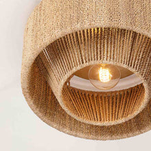 Load image into Gallery viewer, Coe Flush Mount Ceiling Light in Detail.