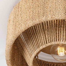 Load image into Gallery viewer, Coe Flush Mount Ceiling Light in Detail.