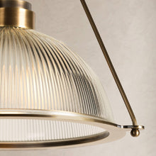 Load image into Gallery viewer, Glint Semi Flush Mount Ceiling Light in Detail.