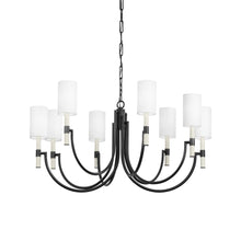 Load image into Gallery viewer, Gustine Chandelier in Forged Iron (Large).