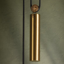 Load image into Gallery viewer, Plummet LED Pendant Light in Detail.
