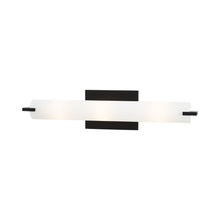 Load image into Gallery viewer, Tube Bath Vanity Light in Coal (3-Light).