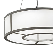 Load image into Gallery viewer, Tambour Pendant Light in Detail.
