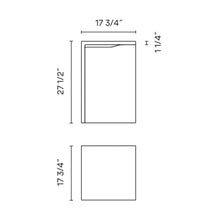 Load image into Gallery viewer, Empty Outdoor LED Floor Lamp - line drawing.