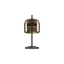 Load image into Gallery viewer, Jube LED Table Lamp in Burned Earth Transparent/Matt Black(Small).