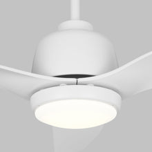 Load image into Gallery viewer, Avila Coastal Outdoor LED Ceiling Fan in Detail.