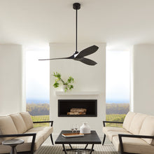 Load image into Gallery viewer, Collins Coastal Outdoor Ceiling Fan in living room.