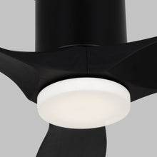 Load image into Gallery viewer, Collins Smart Hugger Outdoor LED Ceiling Fan in Detail.