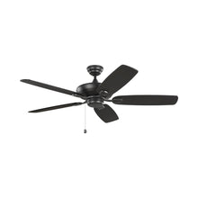 Load image into Gallery viewer, Colony Ceiling Fan in Midnight Black / Without Light (52-Inch).