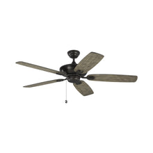 Load image into Gallery viewer, Colony Ceiling Fan in Aged Pewter/Light Grey Weathered Oak / Without Light (52-Inch).