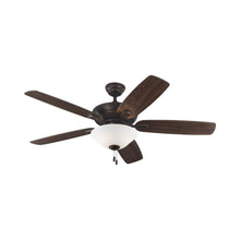 Load image into Gallery viewer, Colony Ceiling Fan in Roman Bronze/Bronze / With Light (52-Inch).