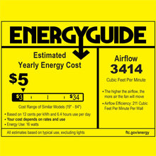 Load image into Gallery viewer, Rozzen Hugger Outdoor Ceiling Fan in Detail.
