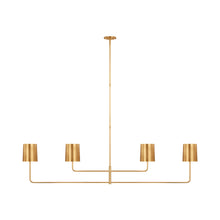 Load image into Gallery viewer, Go Lightly Linear Chandelier in Gild (4-Light).