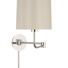 Load image into Gallery viewer, Go Lightly Swing Arm Wall Light in Detail.